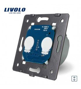 Modul intrerupator touch draperie, Livolo