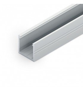 Profil aluminiu ne-anodizat aparent tip SMART16, 2 metri