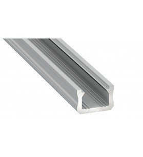 Profil aluminiu aparent, tip X, 2 metri