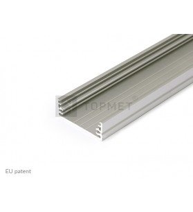 Profil aluminiu anodizat aparent tip WIDE24, 2 metri