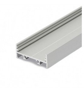 Profil aluminiu anodizat tip VARIO30-01-2000mm-aparent