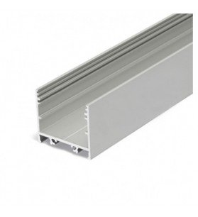 Profil aluminiu anodizat tip VARIO30-02-2000mm-aparent